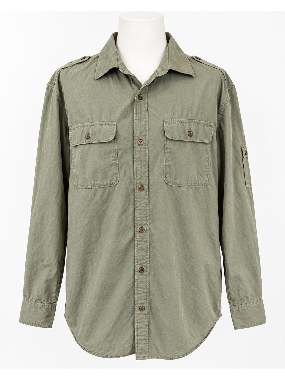 Banana Republic Garment Dye Men’s Utility Shirt XL